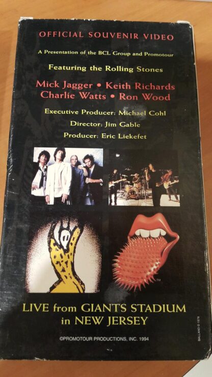 Rolling Stones Live - Voodoo Lounge VHS cassette 1994 - Image 2