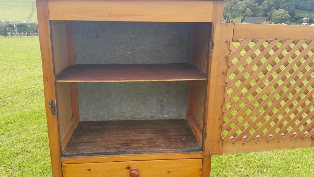 Fully Professionally Restored Antique Meat Safe van der Nol Shop