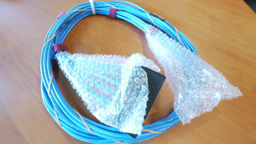 Panduit Quicknet UTP CAT6 Cassette to plug - 6 way - 3m cable patching harness for Cisco Switch - Image 2