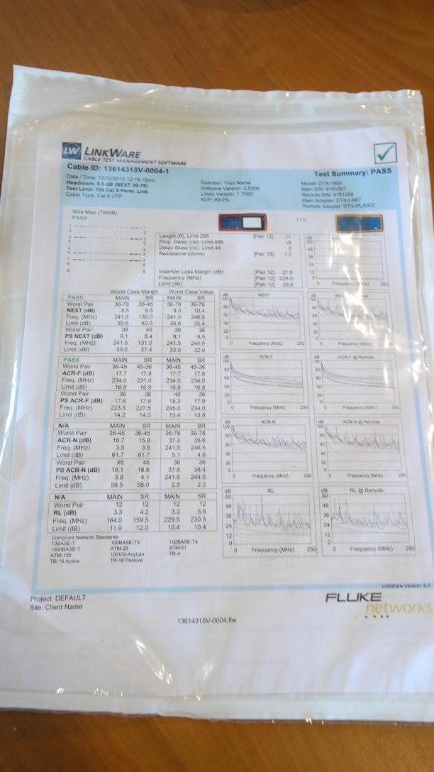 Panduit Quicknet UTP CAT6 Cassette to plug - 6 way - 3m cable patching harness for Cisco Switch - Image 6